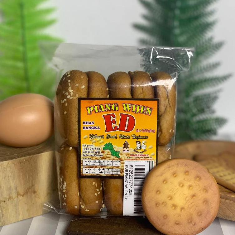 

KUE PIA WIJEN BANGKA CAP ED / PHOK PIANG ISI 10 KEPING