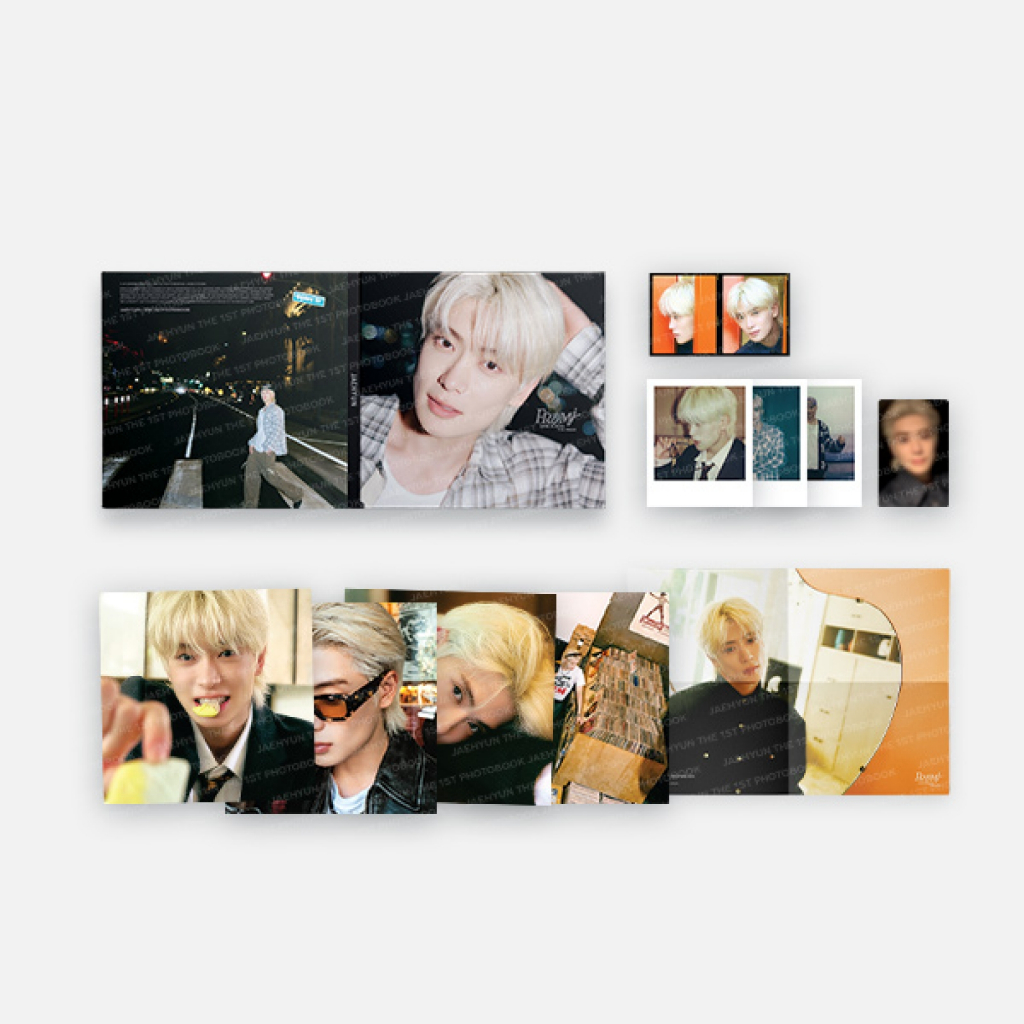 (PHOTO PACKAGE [FROM J ver.]) JAEHYUN THE 1ST PHOTOBOOK [FROM J : LOVE ACROSS THE MILES] OFFICIAL MD