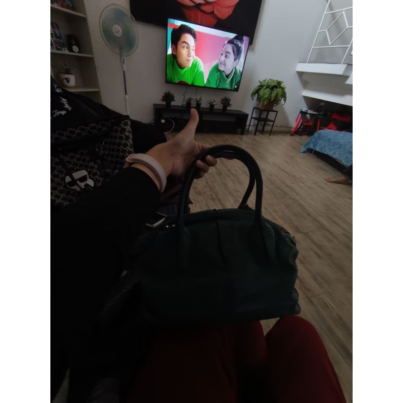 Tas Wanita Shoulder Bag Sling Bag Tod's Authentic Green