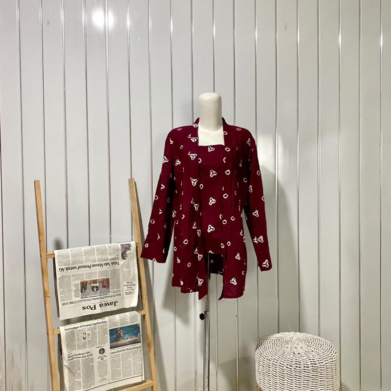 Kebaya Kutu Baru Jumputan