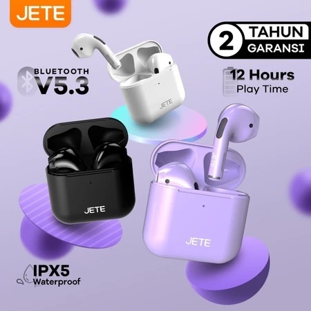 JETE CE2 TWS Headset Bluetooth Wireless Earbuds Waterproof IPX5 / Jete TWS
