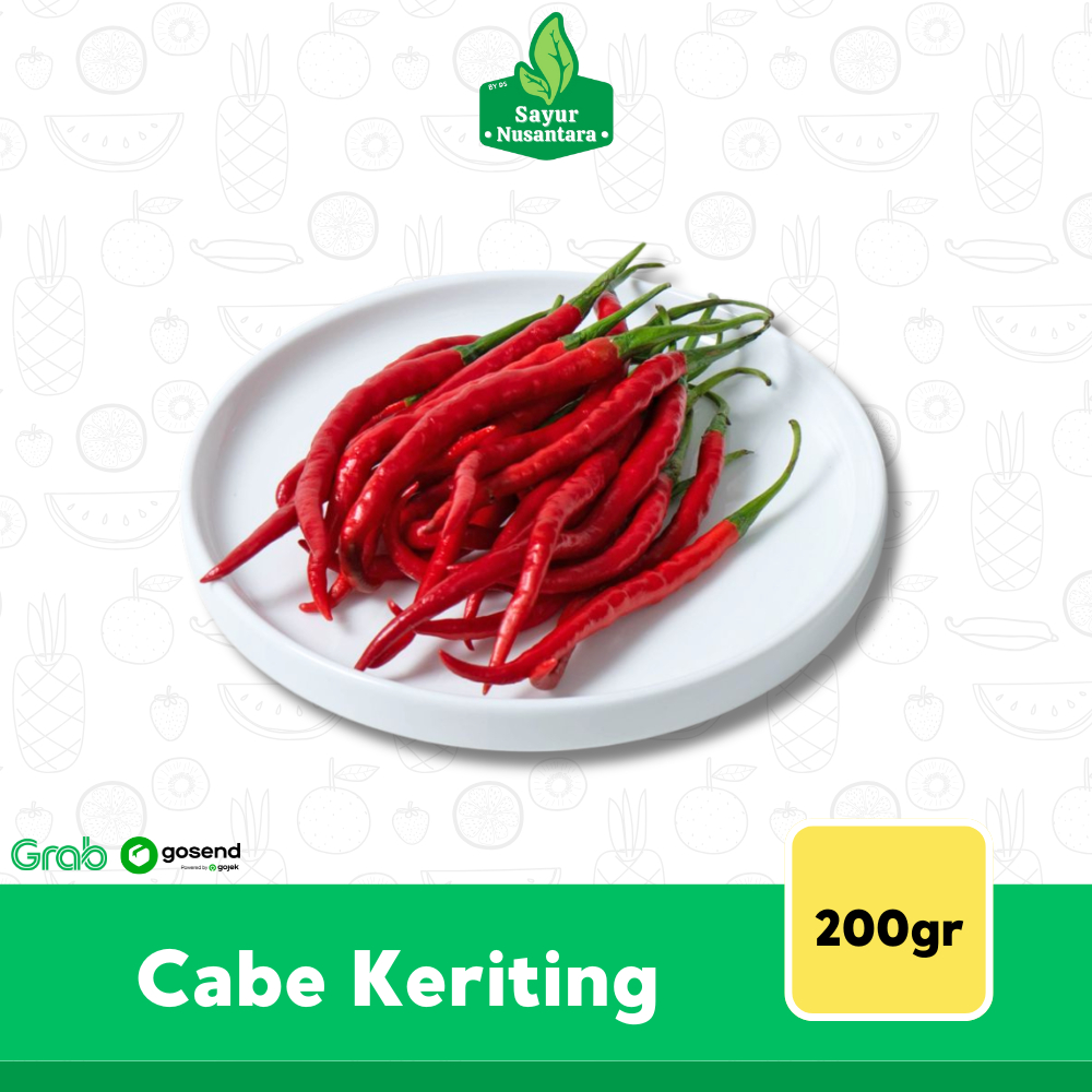 

Cabe Keriting 200gr - Sayur Nusantara