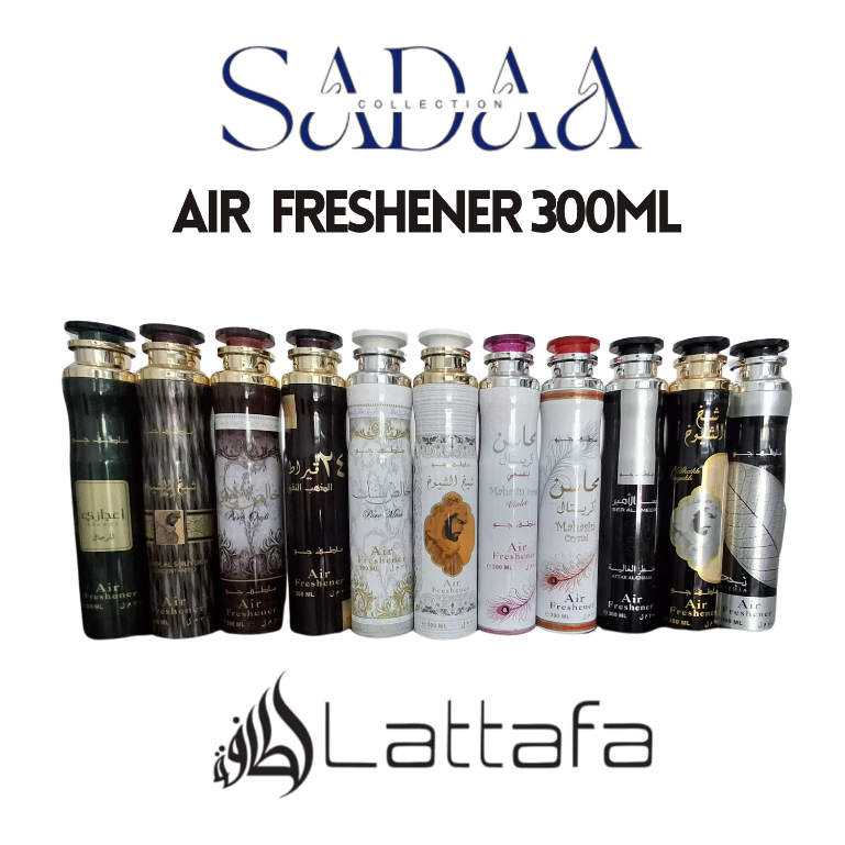 Lattafa Air Freshner Pengharum Ruangan LATTAFA Import Dubai Kemasan 300 ml