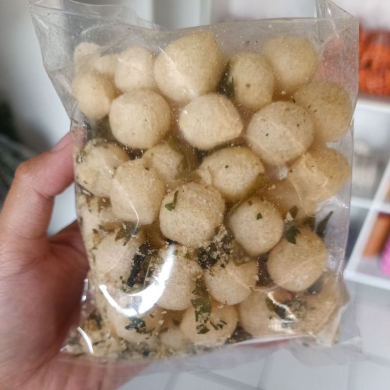 

cimol gurih asin original daun jeruk