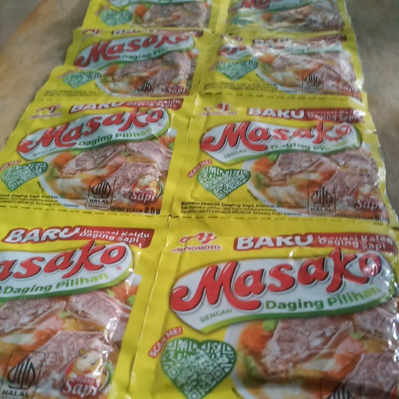 

masako sapi 1 renteng