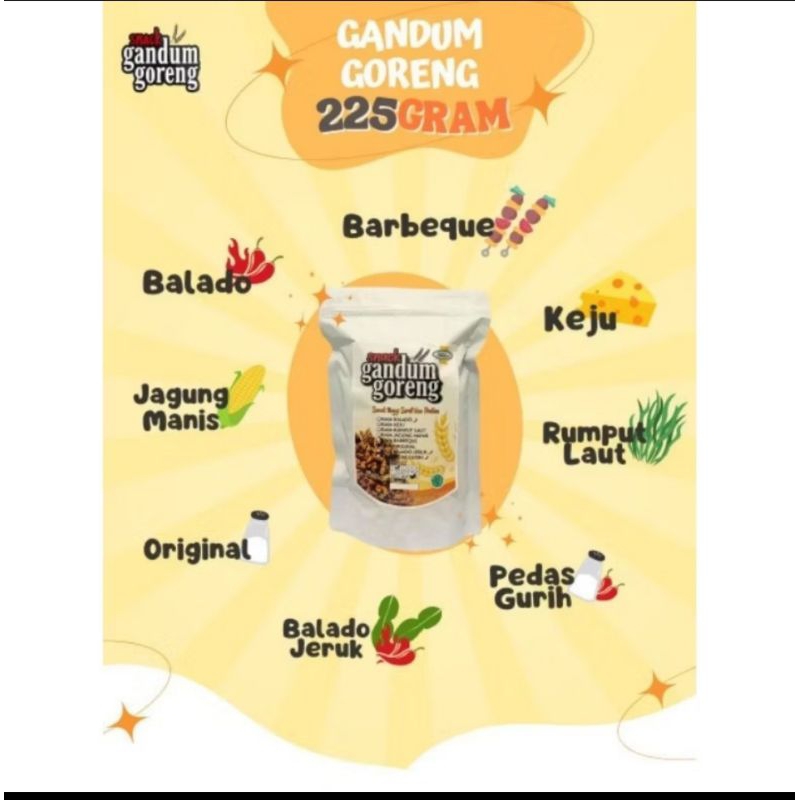 

Gandum Goreng 225gram