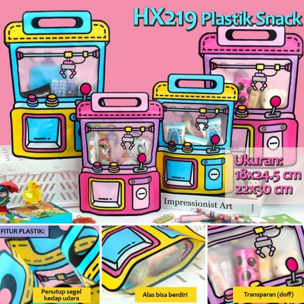 

[5PCS] Tas Plastik Snack Bingkisan Hadiah Ziplock Birthday Packaging Goodie Bag