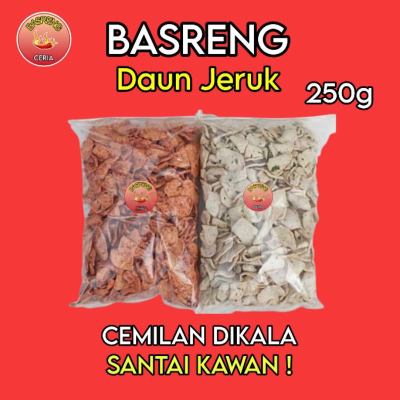 

BASRENG PEDAS DAUN JERUK 250 GRAM