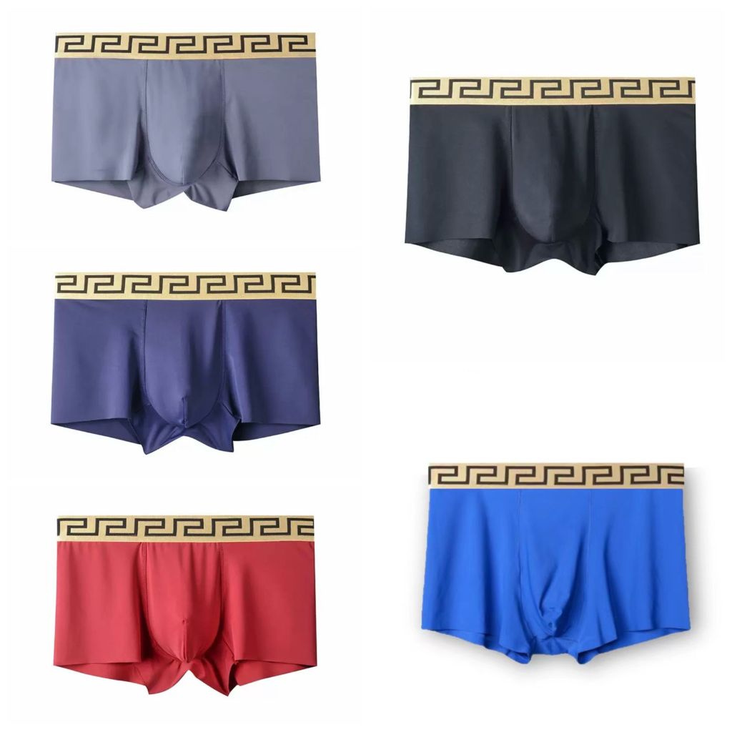 Boxer pria / celana dalam pria katun sutera es