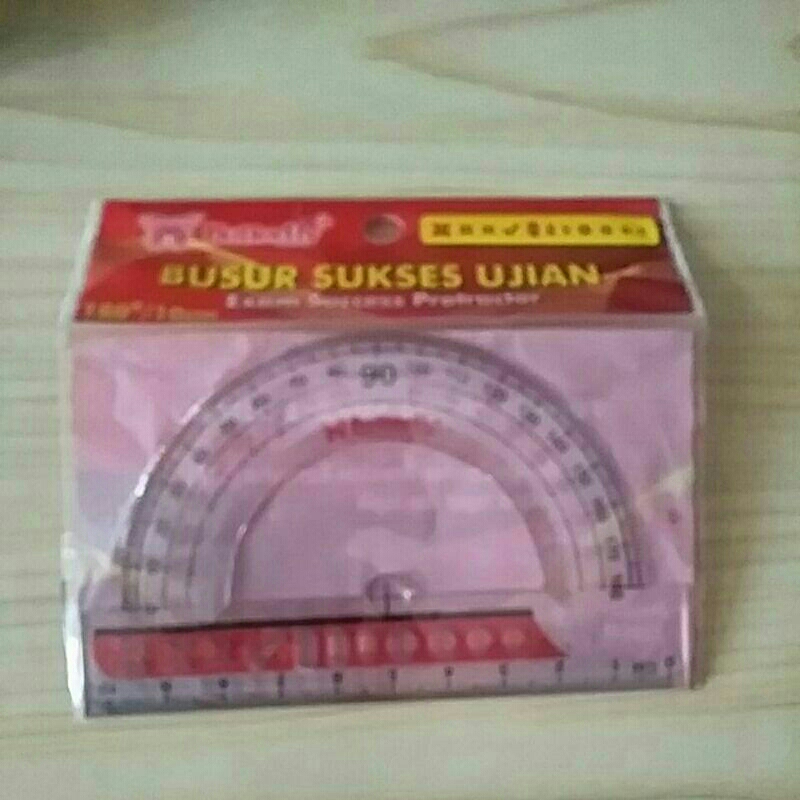 

Busur Derajat Setengah lingkaran 180"/10 cm Butterfly