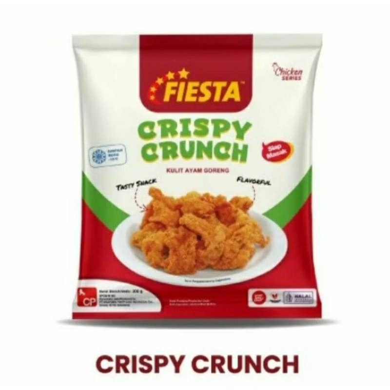

Fiesta Chicken Crispy Crunch Kulit Ayam Goreng 300gr