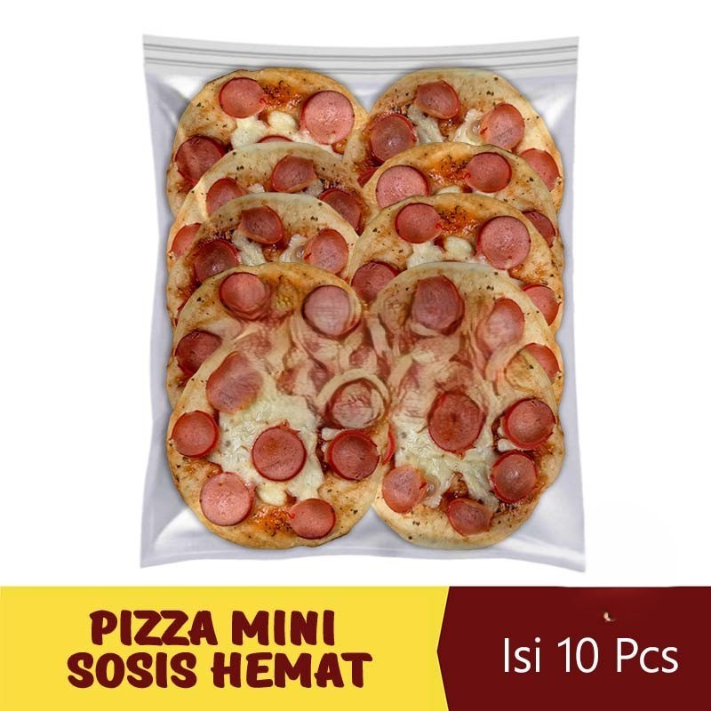 

PIZZA MINI SOSIS HEMAT ISI 10PCS