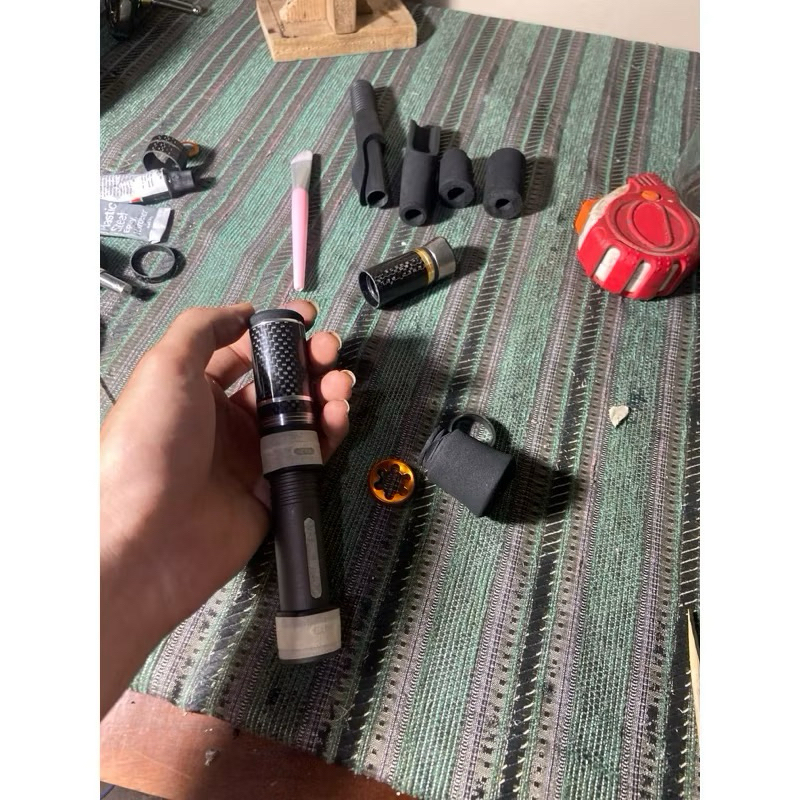 CUSTOM REEL SEAT FUJI DPSKN MOTIF CARBON