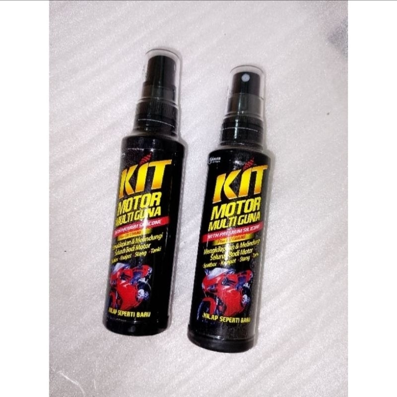 Kit motor multiguna spray, kit spray kecil motor multiguna, Kit motor kemasan 100ml.