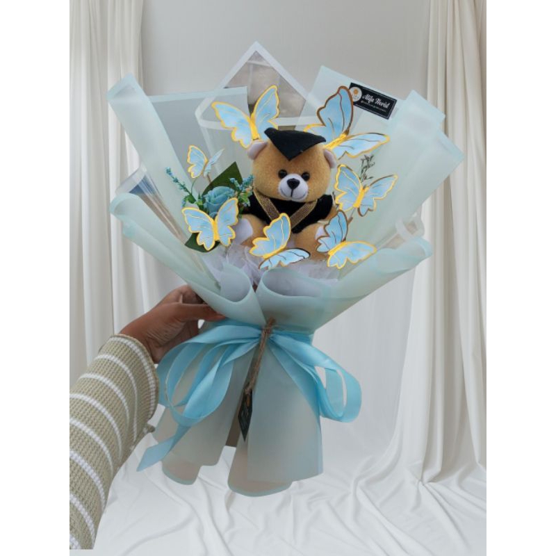 buket wisuda free bunga / buket wisuda cowok / buket wisuda cowok / buket wisuda murah