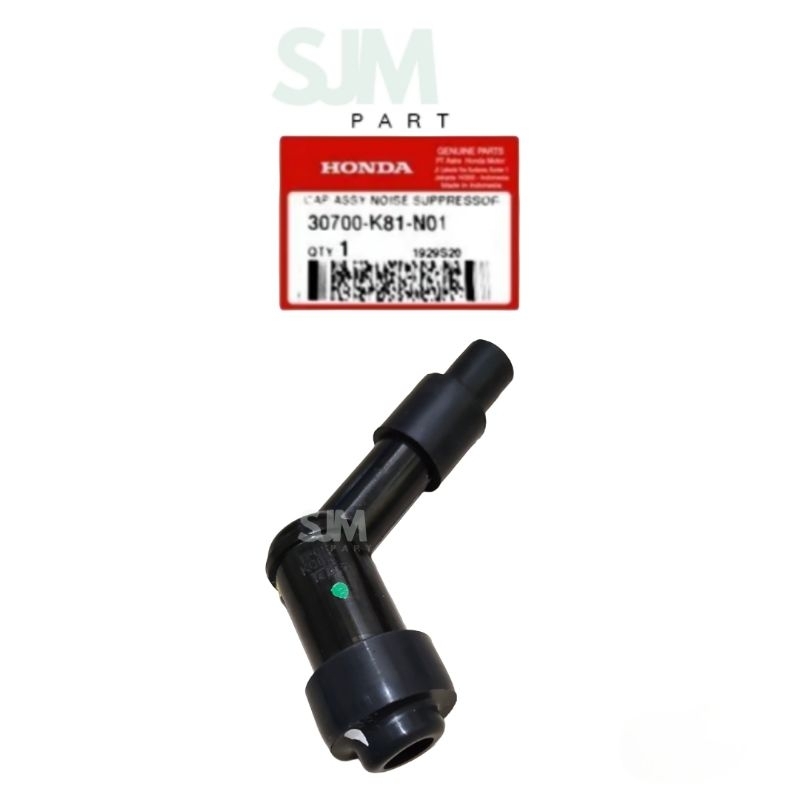 CAP ASSY NOISE SUPPRESSOR KEPALA BUSI CANGKLONG BUSY TUTUP BUSI SPARK PLUG HONDA MATIC BeAT Sporty e