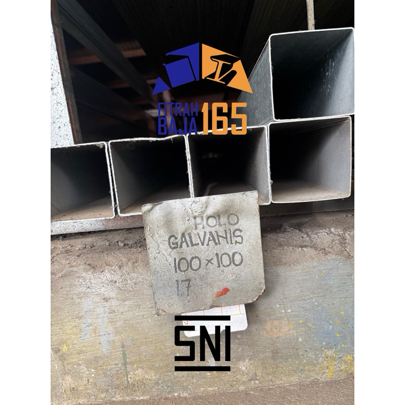 Besi Holo / Hollow Galvanis 100x100 KOTAK FULL