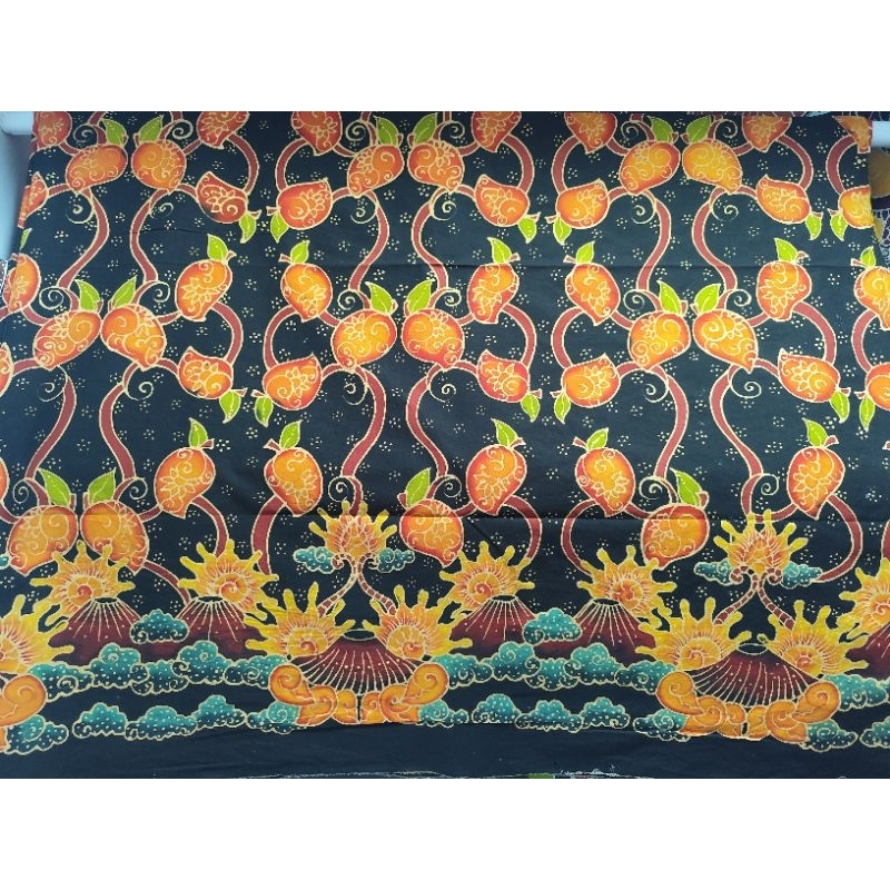 Kain Batik Tulis Motif Khas Probolinggo Mangga Bromo