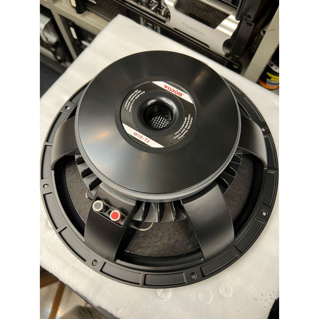 Wisdom W1572 Komponen Speaker 15" Woofer W 1572 W15 72