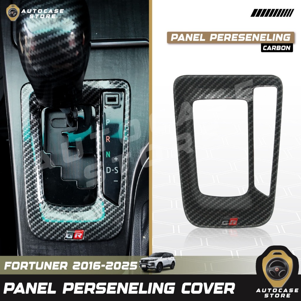 COVER PANEL PERSENELING GR ALL NEW FORTUNER VRZ 2016-2025 CARBON AKSESORIS MOBIL PNP