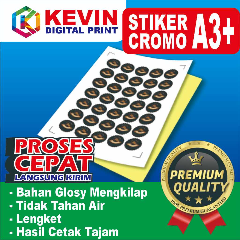 

Stiker Cromo Print Only