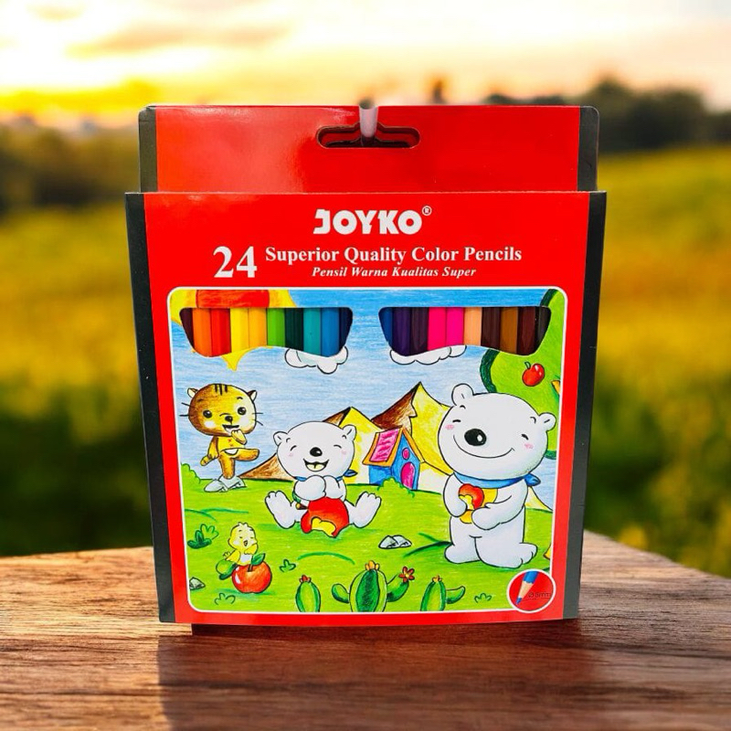 

Pensil mewarnai JOYKO bervariasi dari ( 24 warna ) (12 warna panjang ) (12 warna pendek)