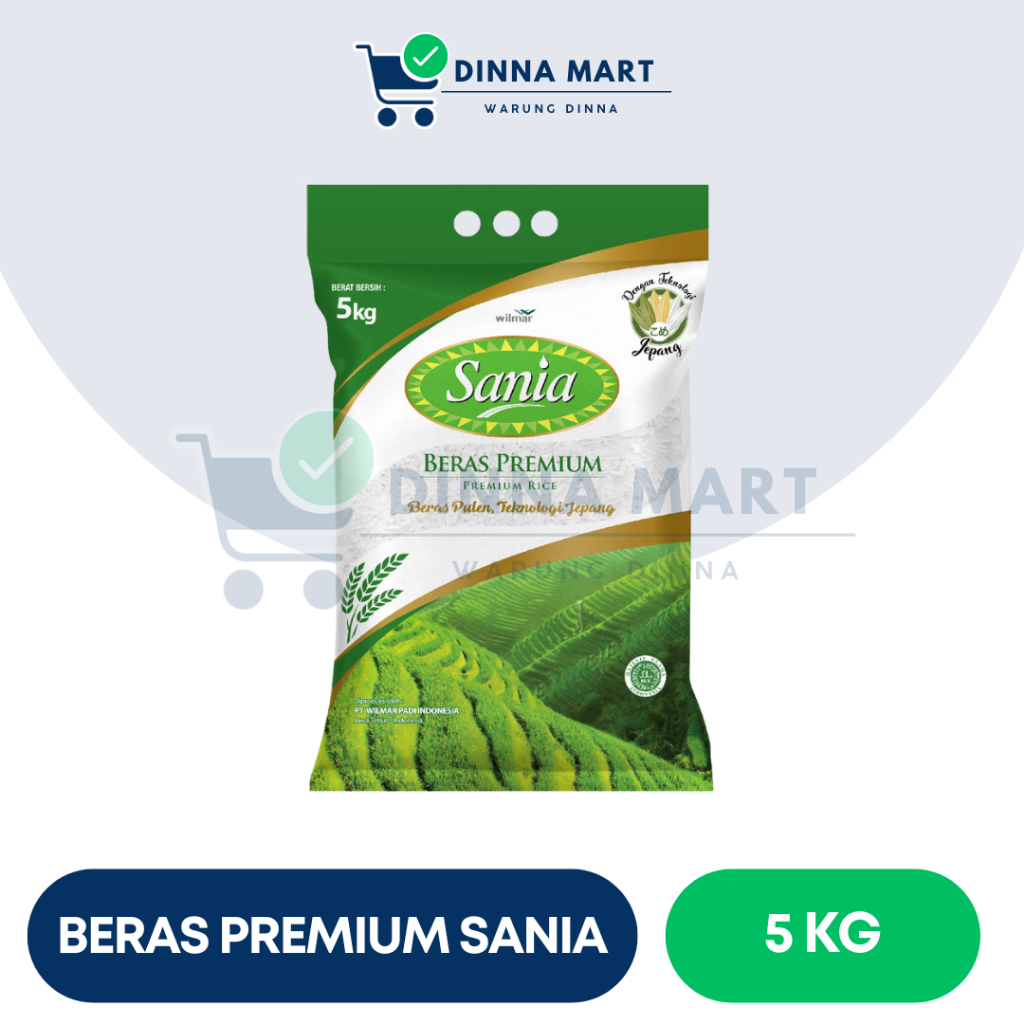 

Beras Premium Sania 5 kg