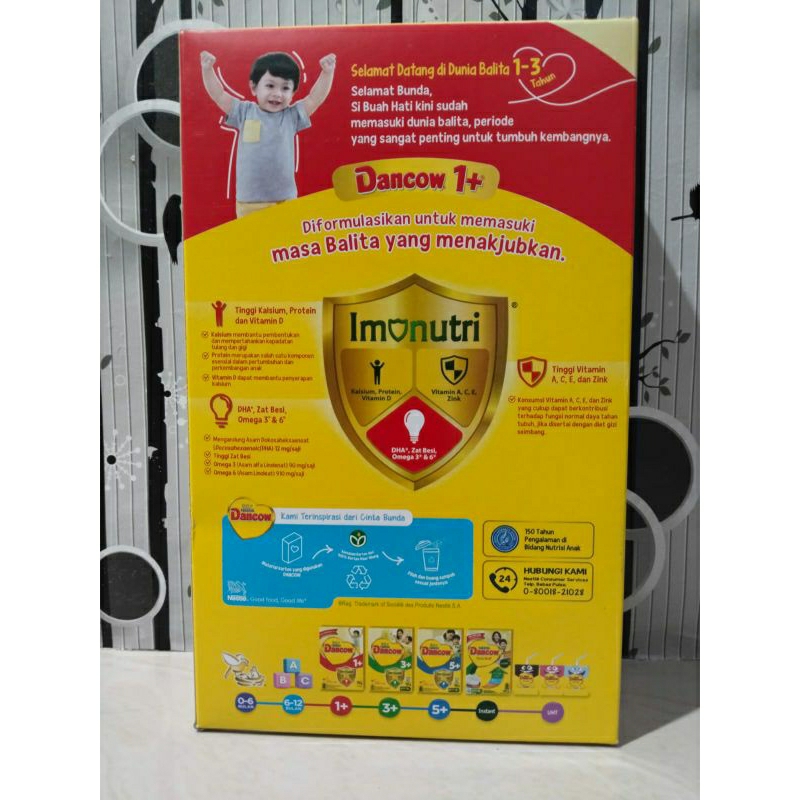 

susu dancow 1+ Vanila