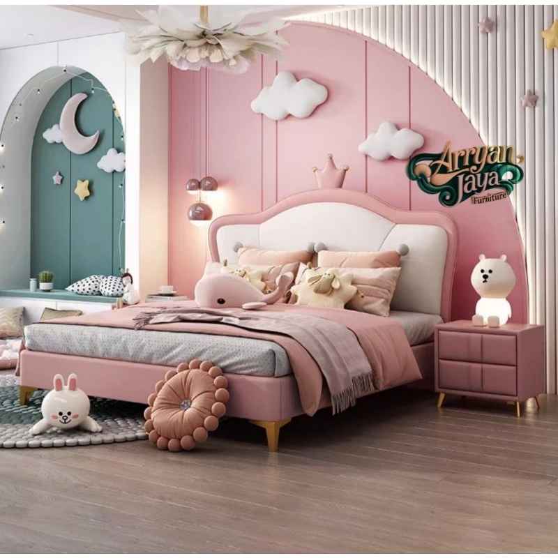 tempat tidur anak 120x200 , ranjang anak. dipan anak