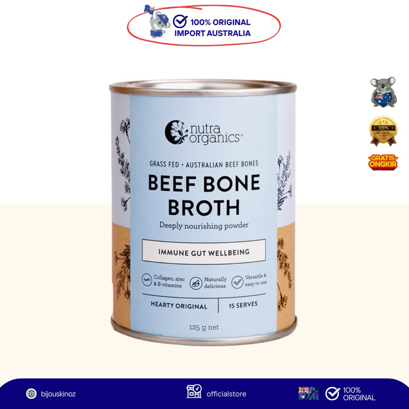 

[ 100% IMPORT AUSTRALIA ] NUTRA ORGANICS BEEF BONE BROTH - HEARTY ORIGINAL