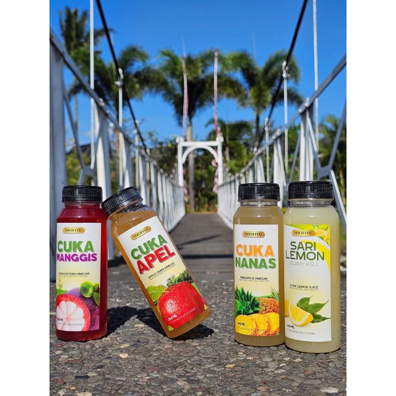 

Original Cuka Buah / vinegar Shofiyu with Mother
