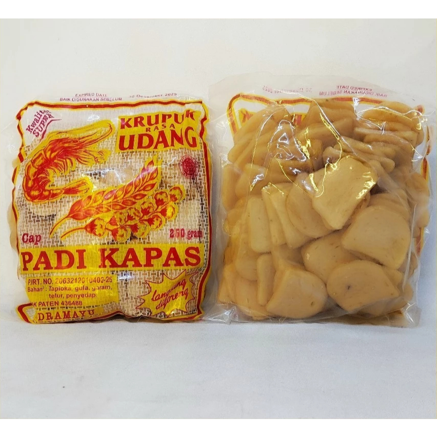 

Kerupuk Udang Cap Padi Kapas Krupuk Khas Indramayu Cirebon Asli