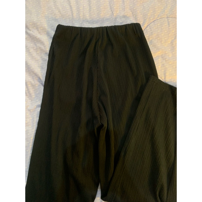 KNIT HIGHWAIST PANTS