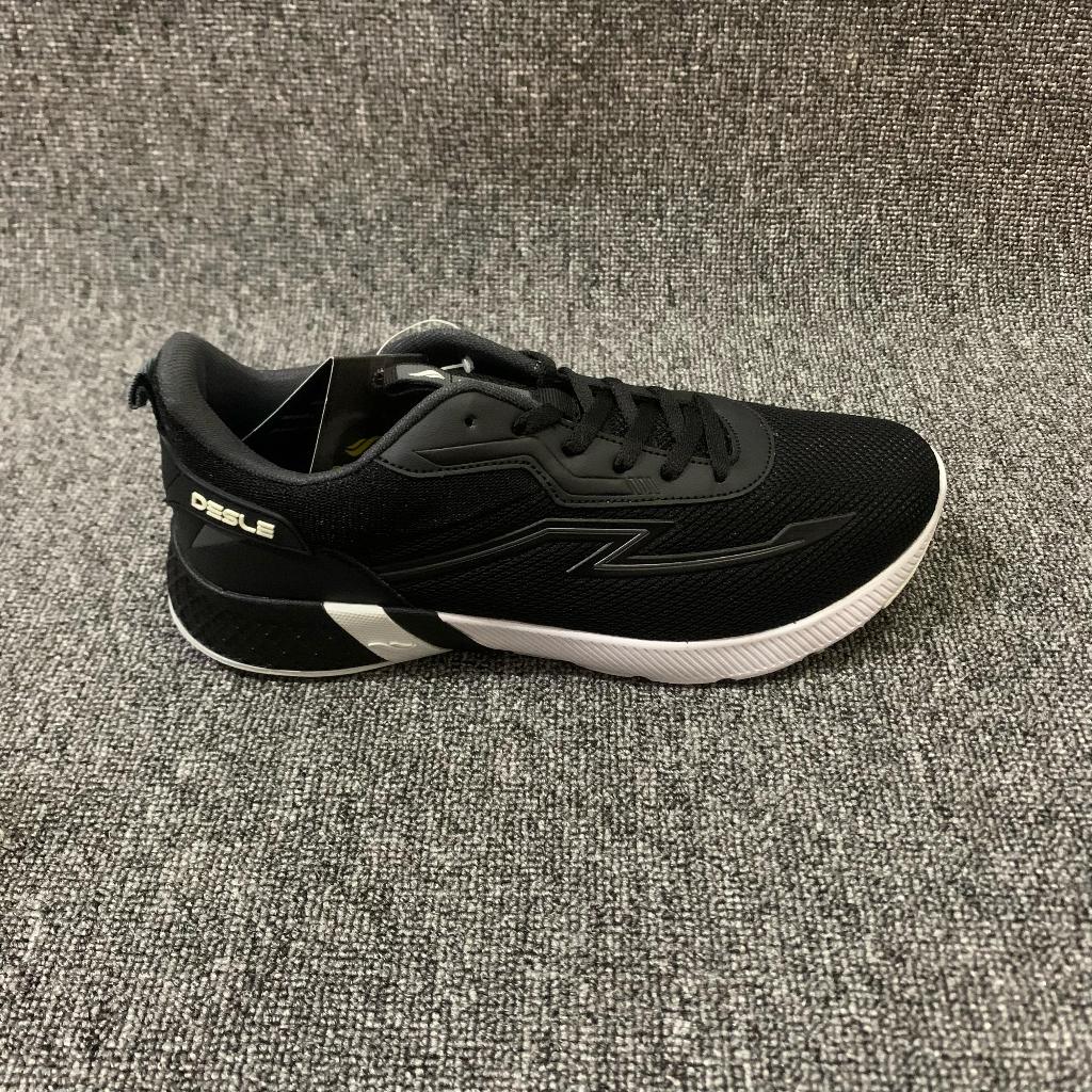Sepatu Sneakers Desle Origin Hitam Putih Unisex Original