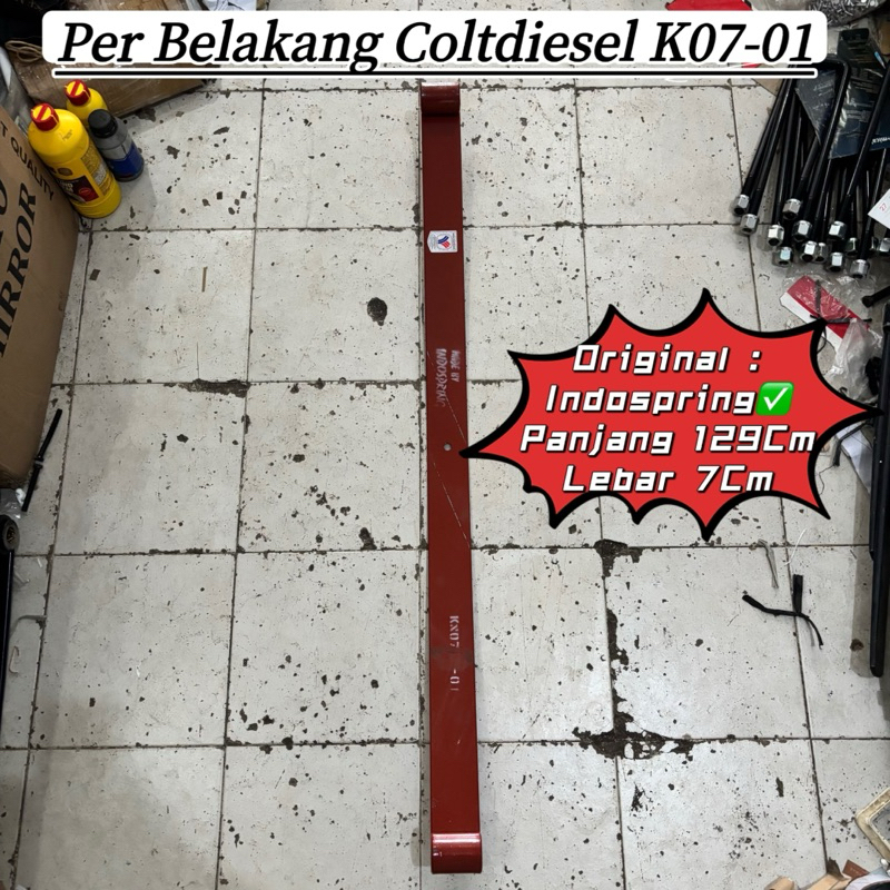per belakang K07 no 1 indospring per daun indospring K07 no 1 leaf spring belakang coltdiesel K07 no