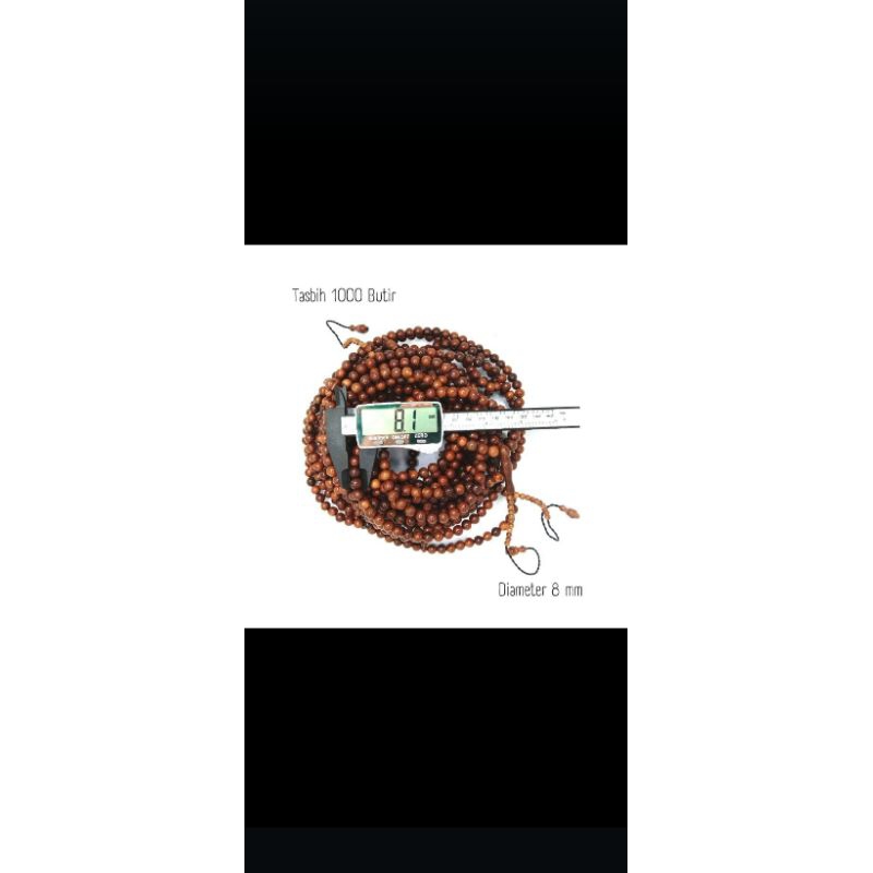 TASBIH KOKKA KAUKAH PUKAHA asli isi 1000 butir