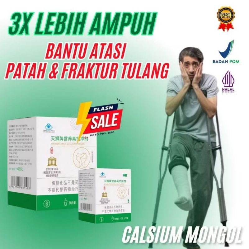 

NHCP NUTRIENT HIGHT CALSIUM POWDER Susu KalsiumUntuk Patah Tulang & Fraktur Pemadatan Tulang
