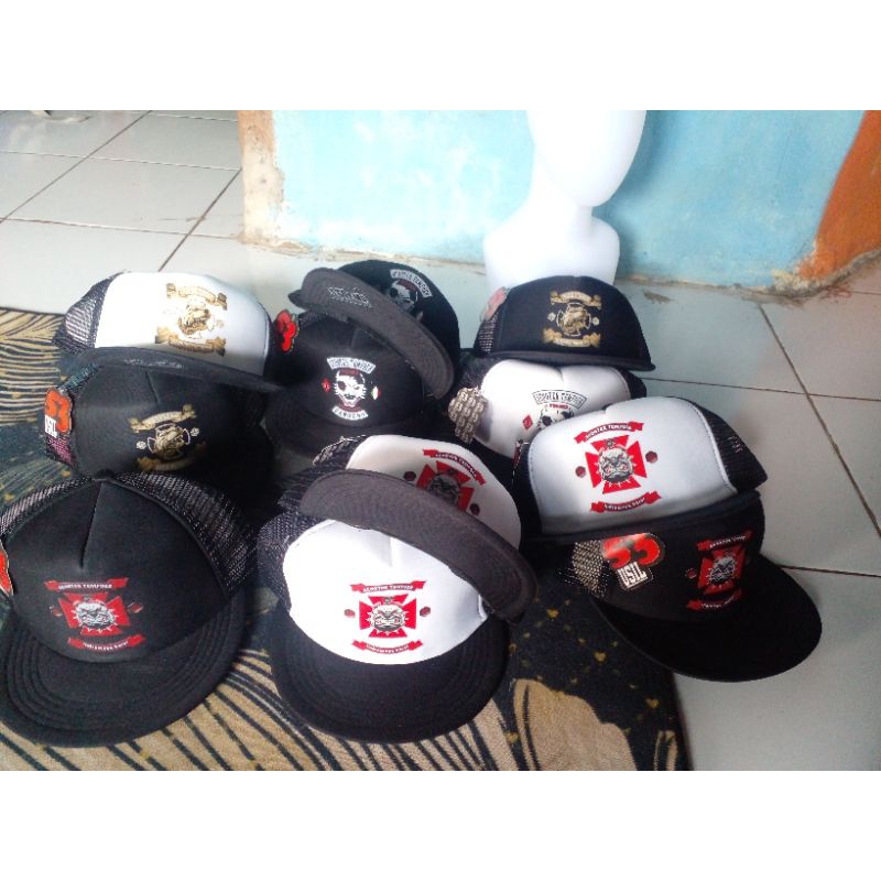Topi SNAPBACK JARING/ DREADLOCK / SCOOTER/ VESPA