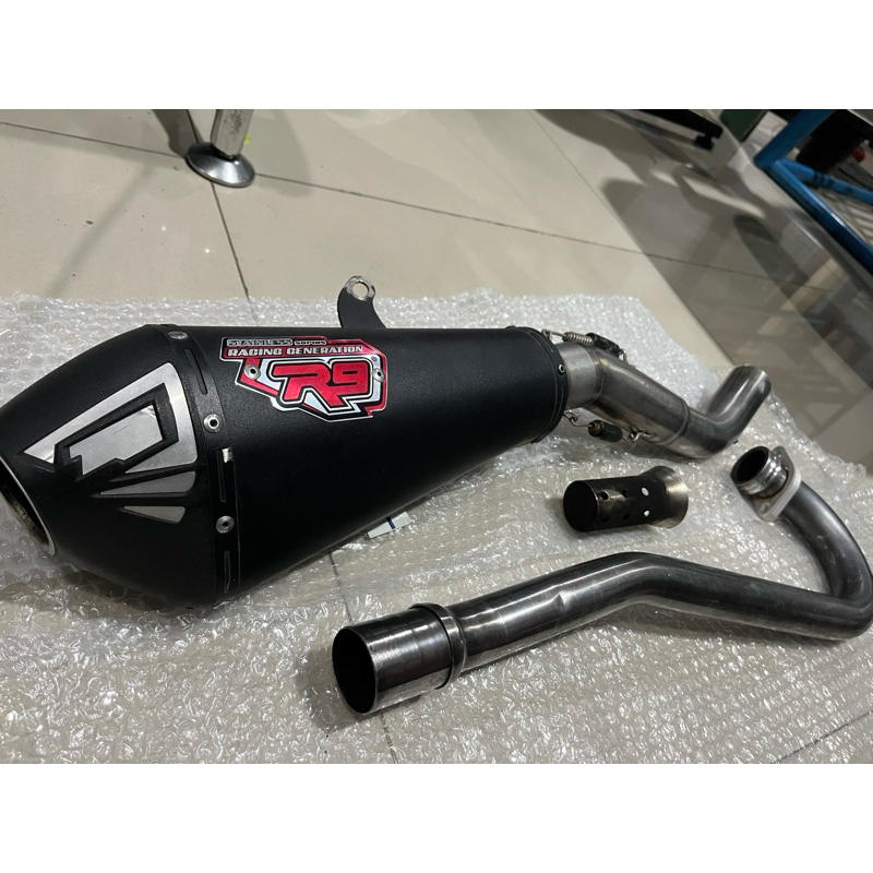 Knalpot R9 Ori pnp KLX 250