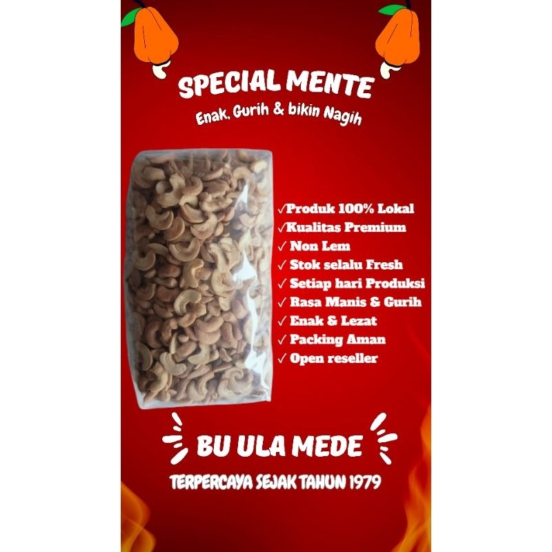 

KACANG MENTE MATANG BELAH 2 CAMPUR