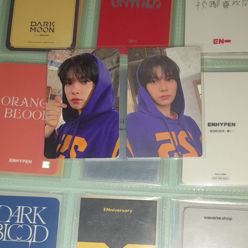[READY STOCK] PHOTOCARD OFFICIAL HEESEUNG POB SHOPEE HOODIE D:D