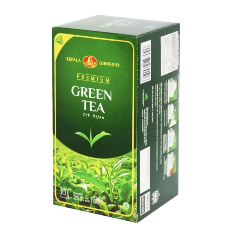 

Teh Hijau Celup Kepala Djenggot Box isi 25pcs
