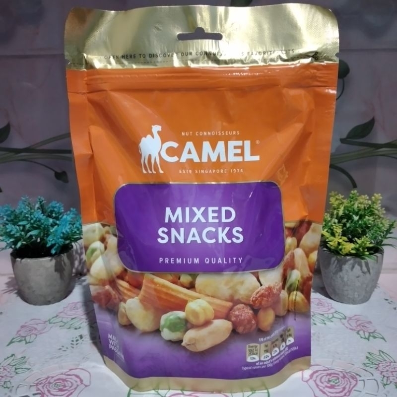 

camel mixed snack 300 gr ukuran besar