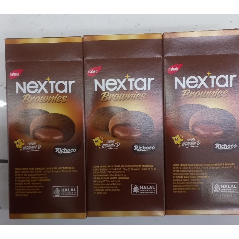 

NEXTAR nastar&brownies 80gr/1Kotak