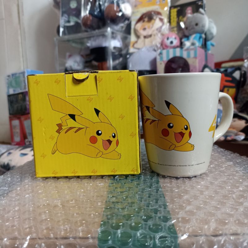 Mug Gelas Pikachu Pokemon Indomaret