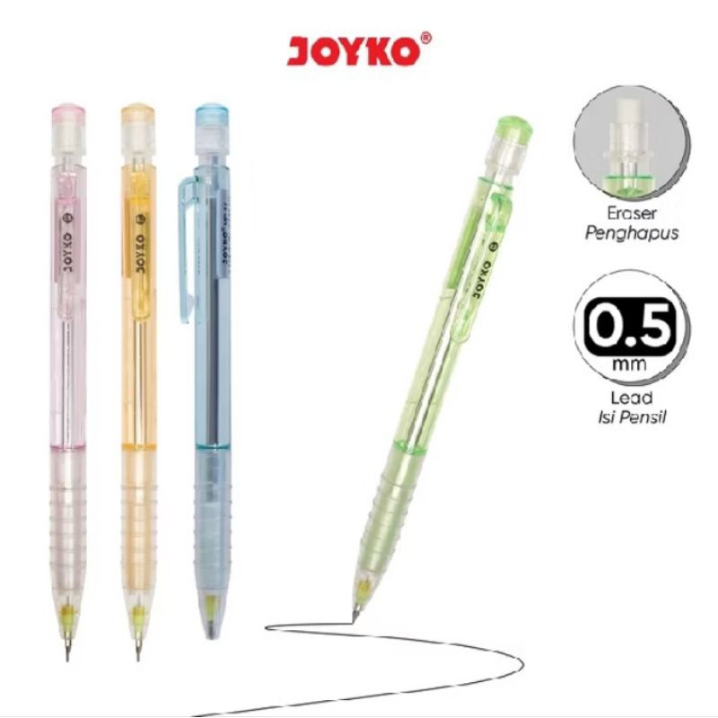 

PENSIL MEKANIK JOYKO MP-15 0.5 MM PER PCS