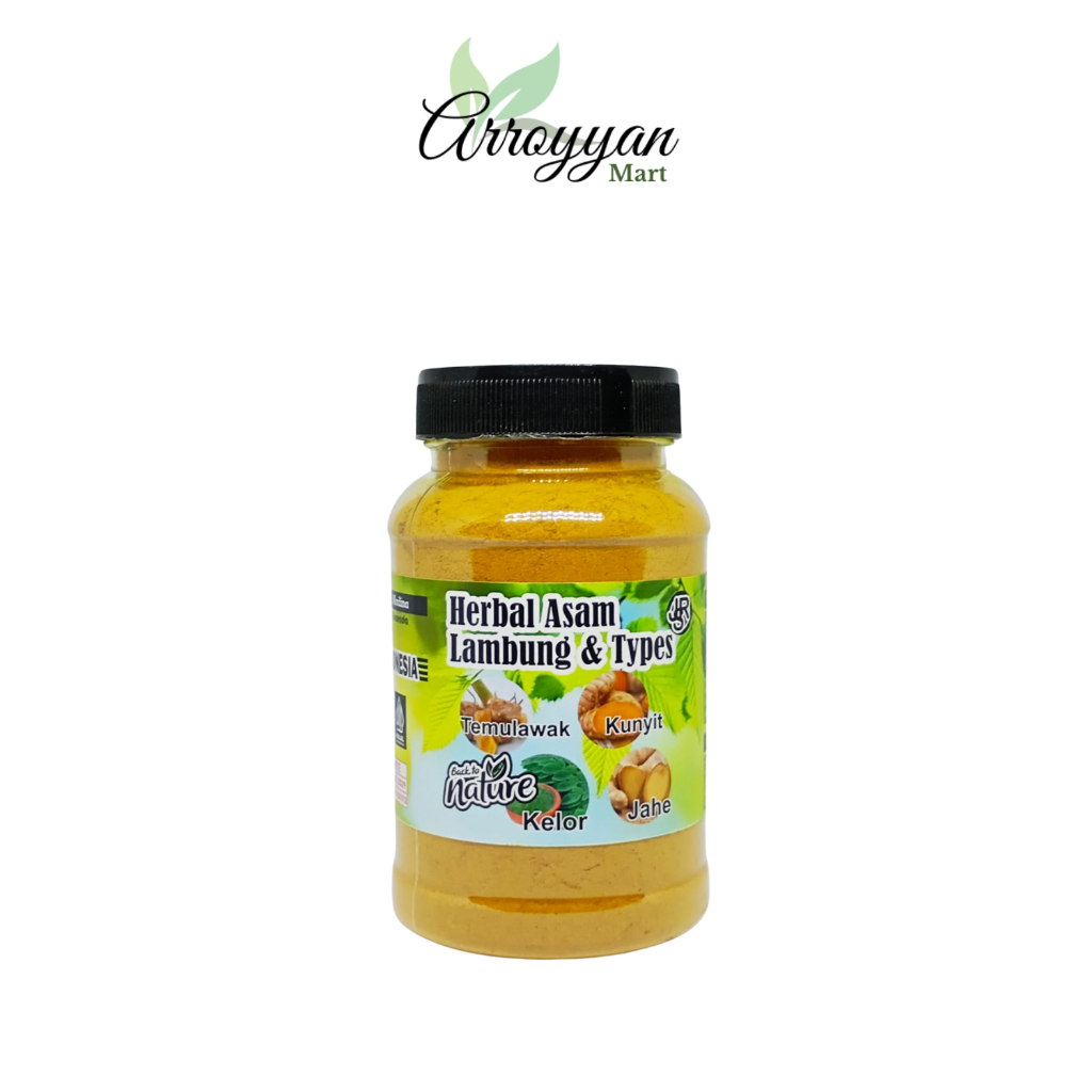 

Herbal Bubuk Asam lambung dan Typus Kemasan 150gram Ramuan JSR