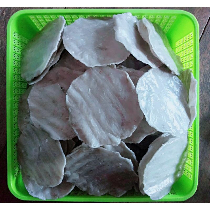 

TERMURAH - Paket Usaha 1000 Keping Kemplang Mentah Panggang/Goreng Khas Dari Palembang Sumsel