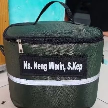 Tas Tabung Bidan Kit, Tas Obat Medis P3K, Tas Home Care Nursing KIT