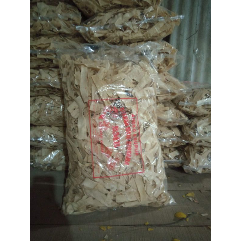 

KERUPUK SLONDOK PEDAS MANIS MENTAH 1 KG